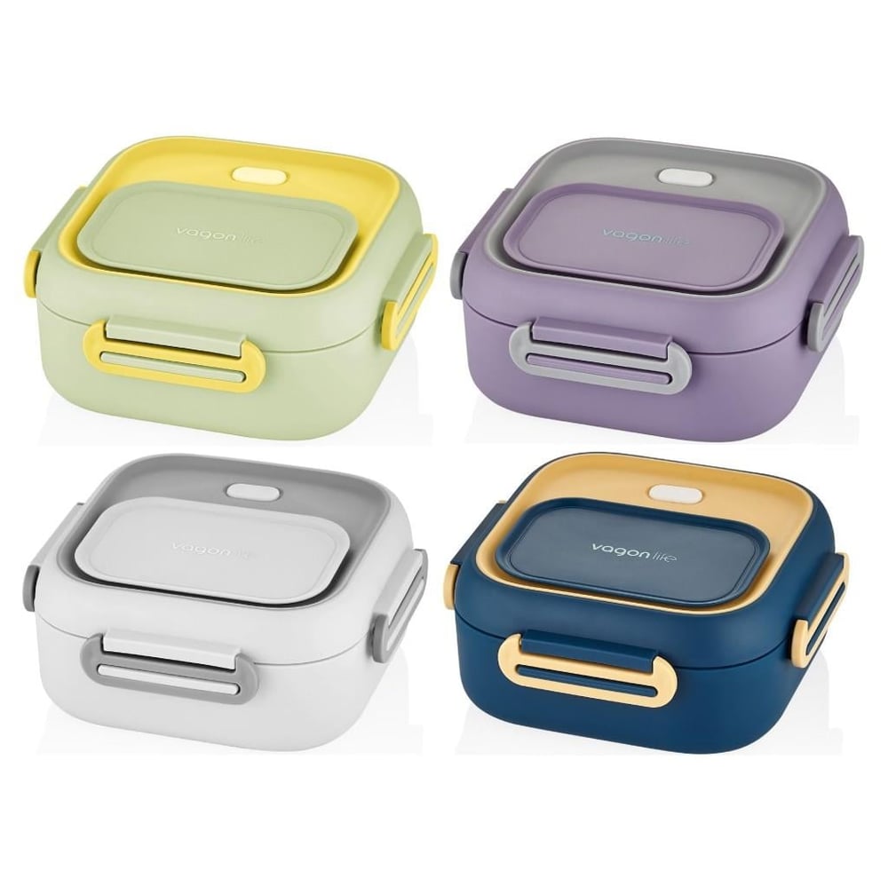 VAGONLİFE 500 ML TEK BÖLMELİ PASLANMAZ ÇELİK LUNCHBOX