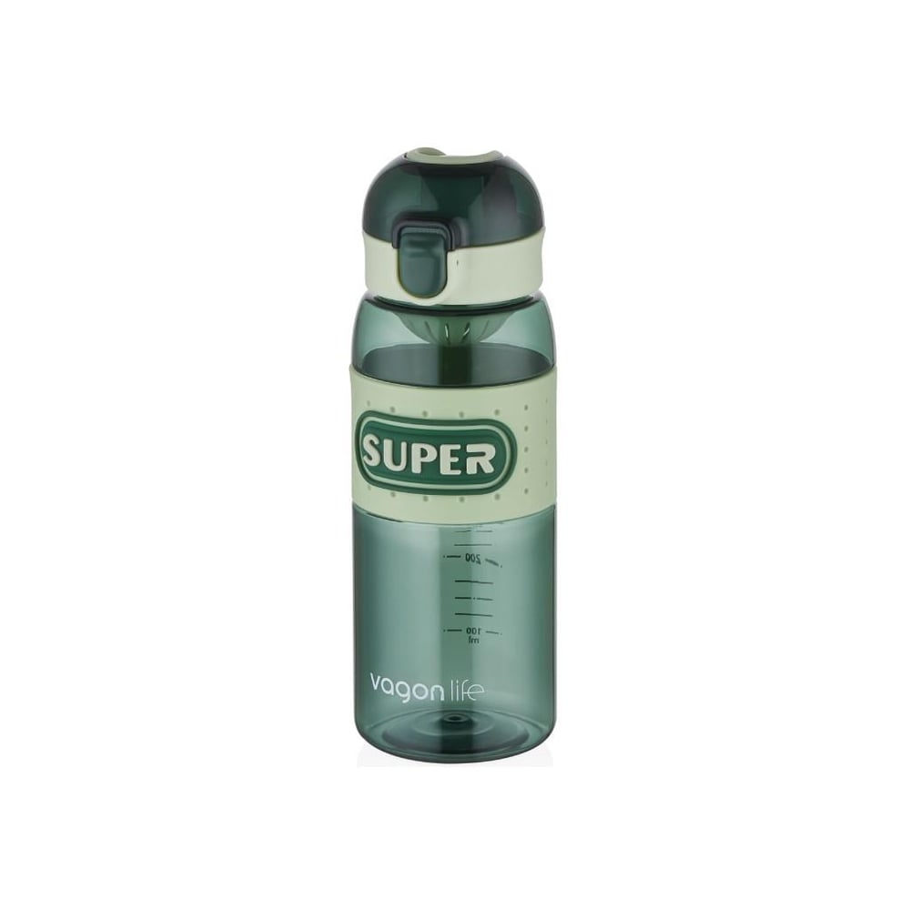 VAGONLİFE 600 ML SİLİKON GÖVDELİ SU MATARASI