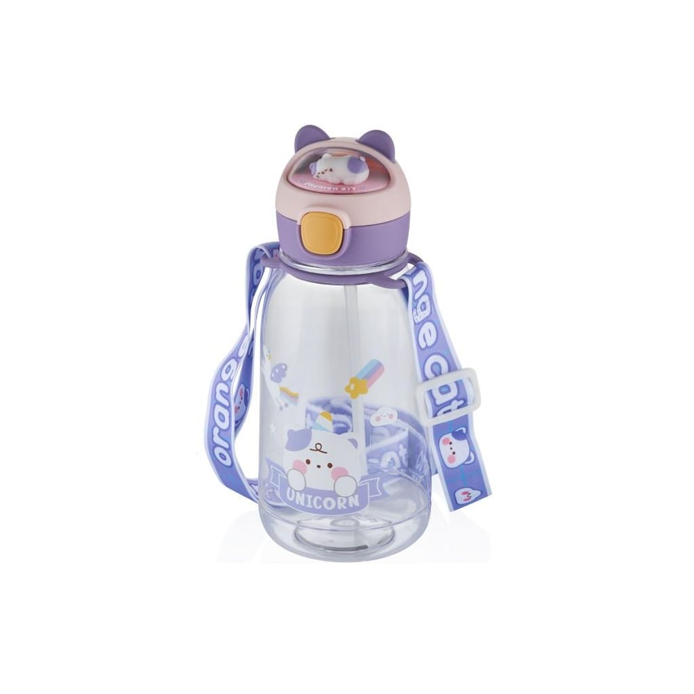VAGONLİFE 760 ML KEDİ FİGÜRLÜ SU MATARASI
