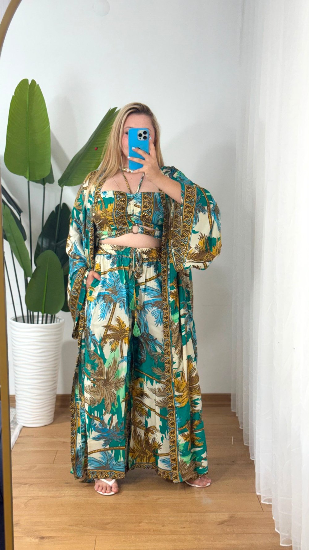 İpek 3 lü kimono set -18