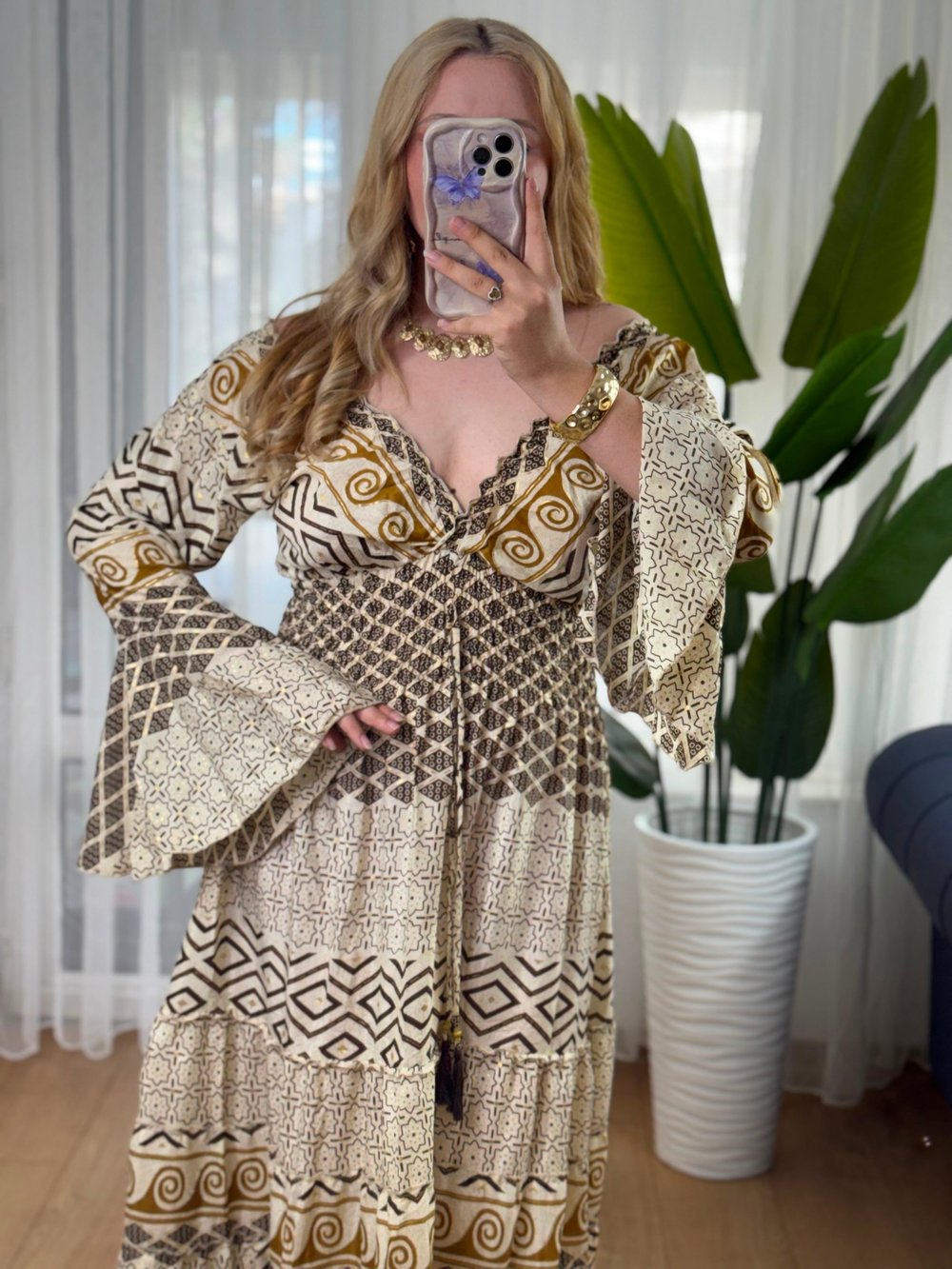 ipek kumaş madonna elbise-1003