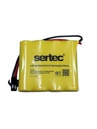 4.8V 800mAh Oyuncak Araba Pili Siyah Soketli Şarjlı Batarya RC Araba Uyumlu
