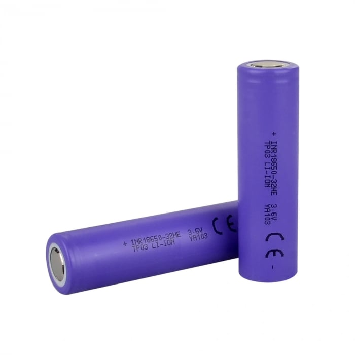 Tenpower INR18650-32HE - 3.7V 3200 Mah Li-ion Şarjlı Pil