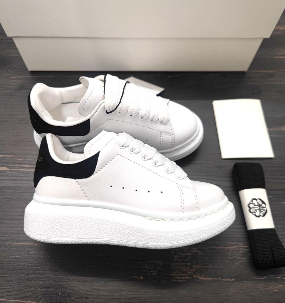 Alexander McQueen Kids Leather Sneakers