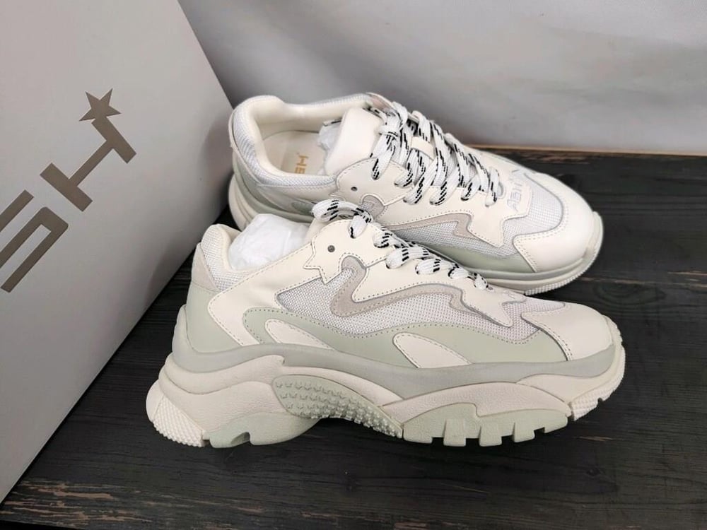 Ash Addict Off White Premium Stylish White Sneakers
