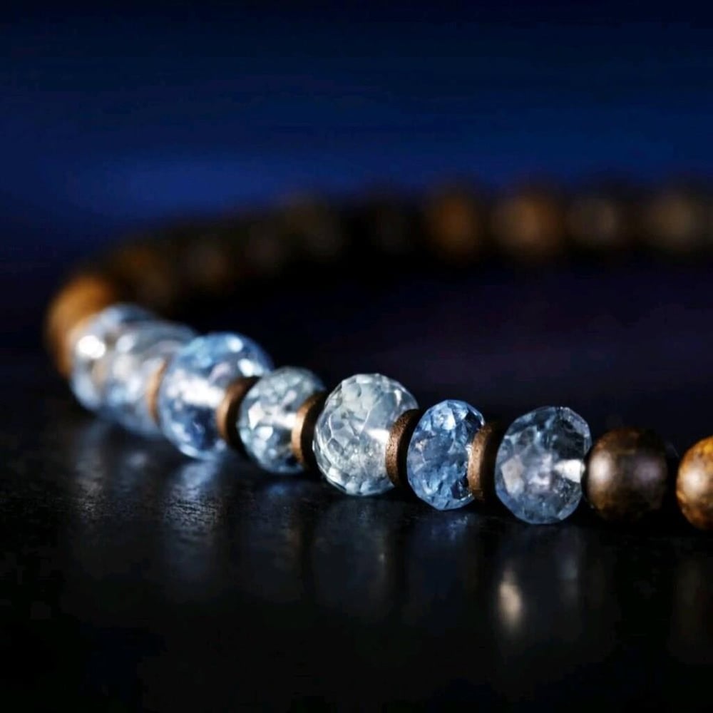 Aurum Brothers Aquamarine Bracelet VI (3-5mm)