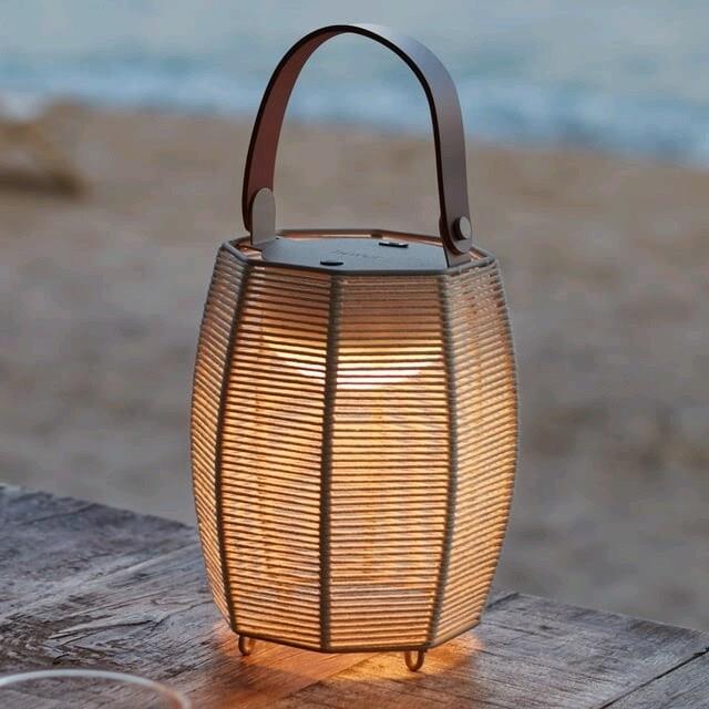 Bover Tanit M/29/R Şarj Edilebilir Masa Lambası, LED - BEJ