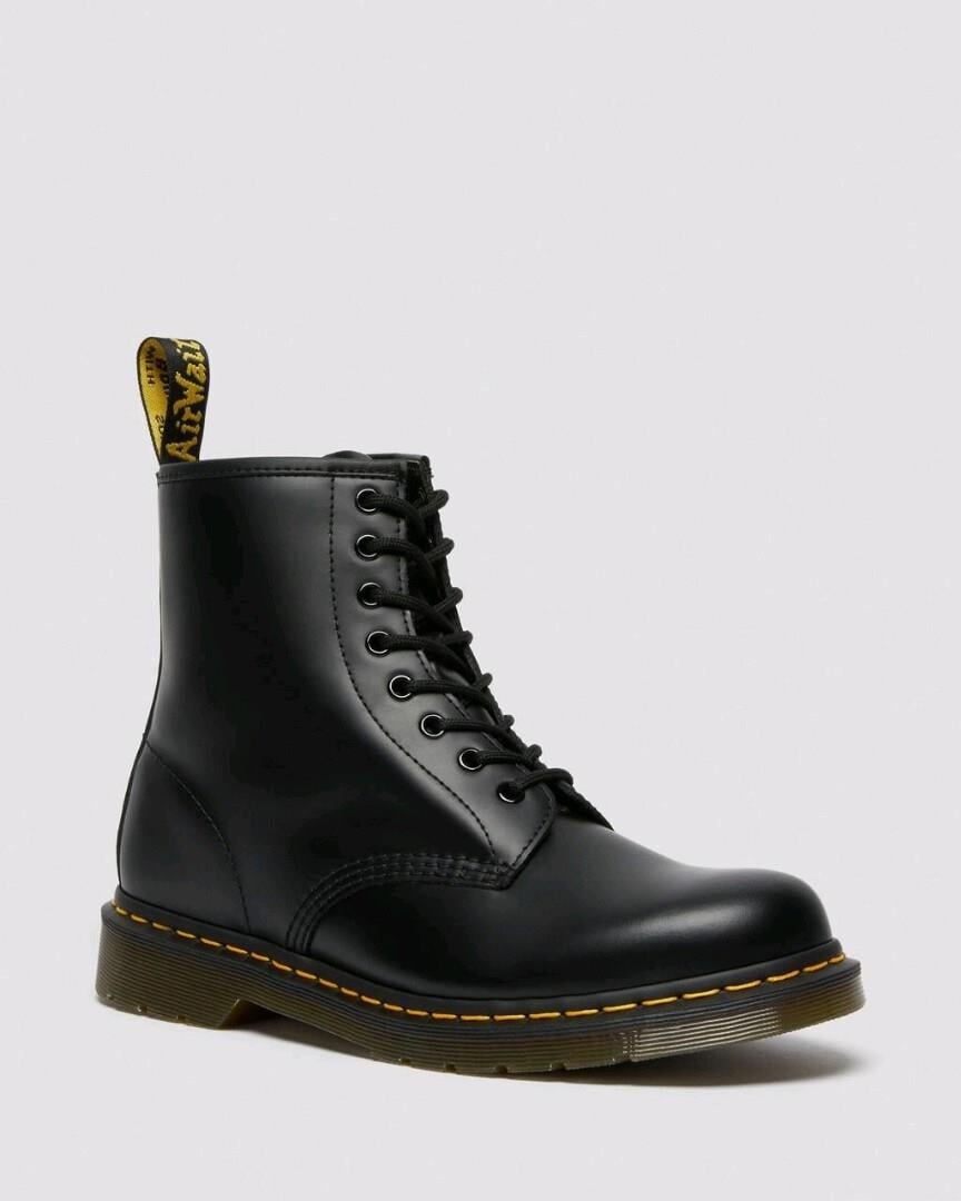 Dr. Martens 1460 Smooth Leather Lace Up Boot Black - 11822006