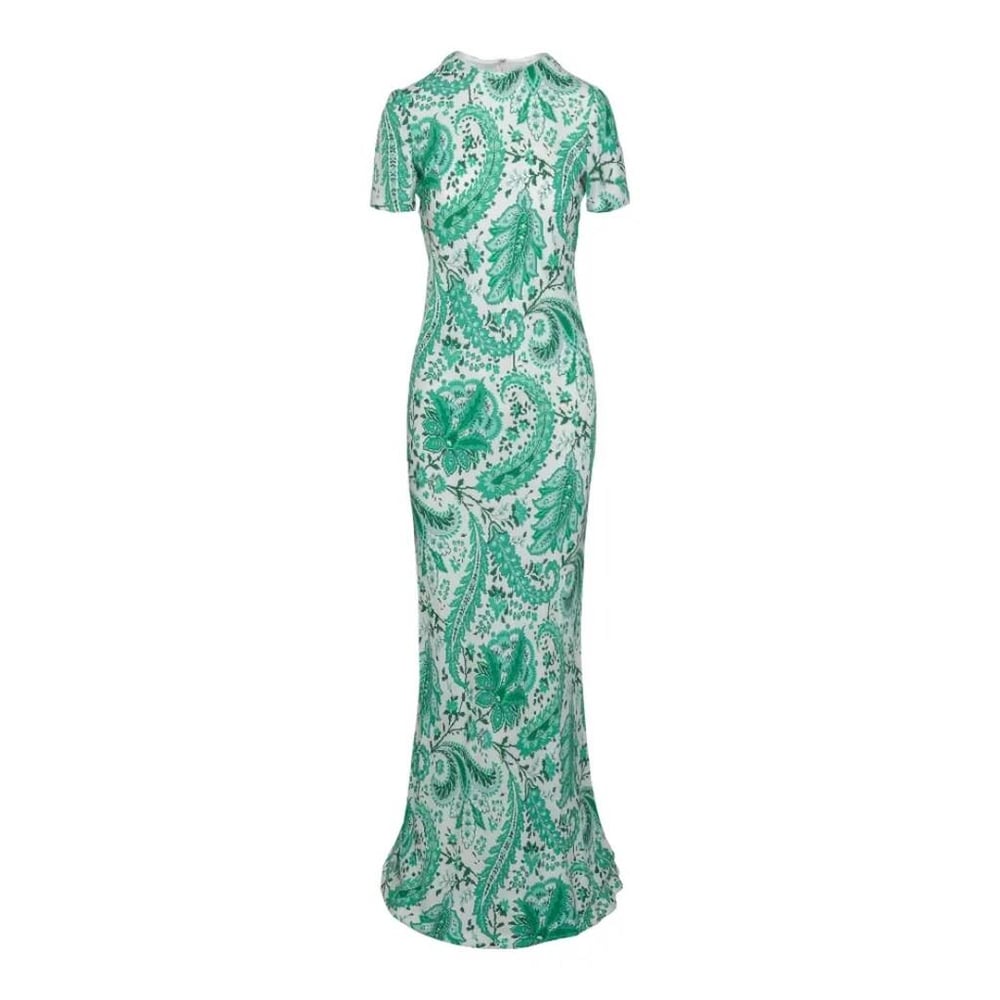 Etro - With Floral Paisley Pattern Ramage - Verde