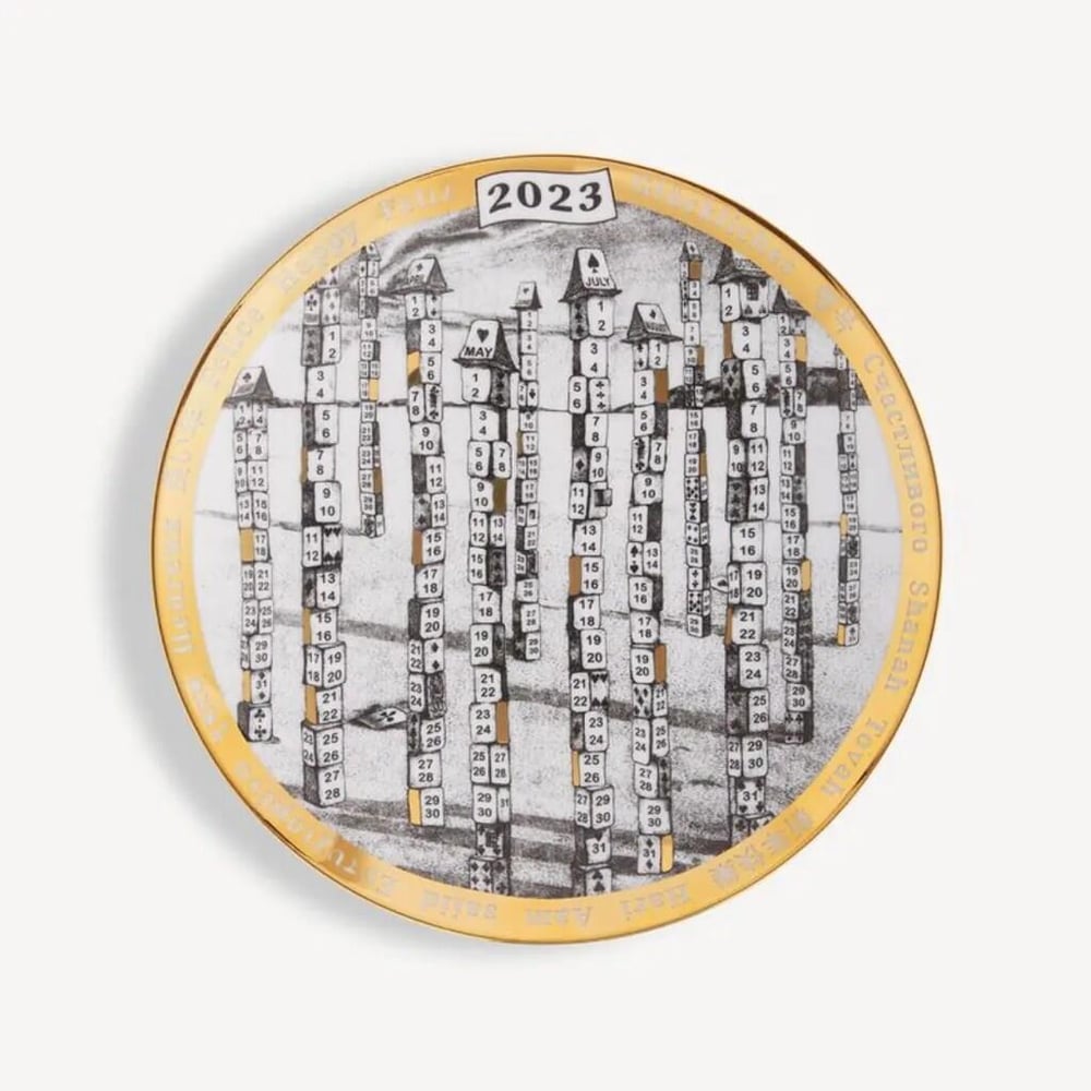 Fornasetti Piatto Takvim 2023