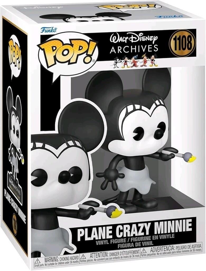 Funko Pop - Walt Disney Archives Plane Crazy Minnie 1108