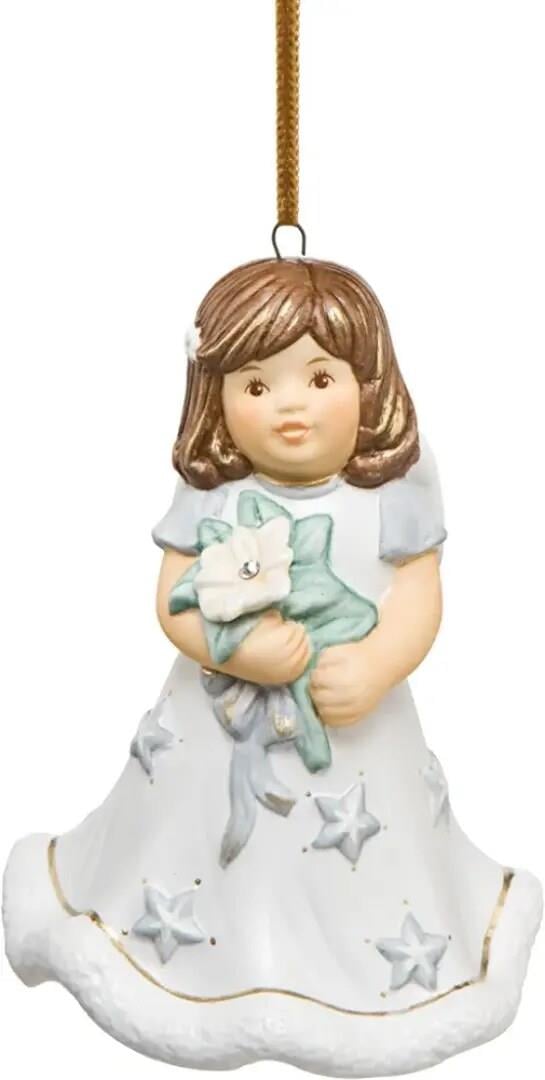 Goebel Christmas Angel Bell 2016 Starry Sky
