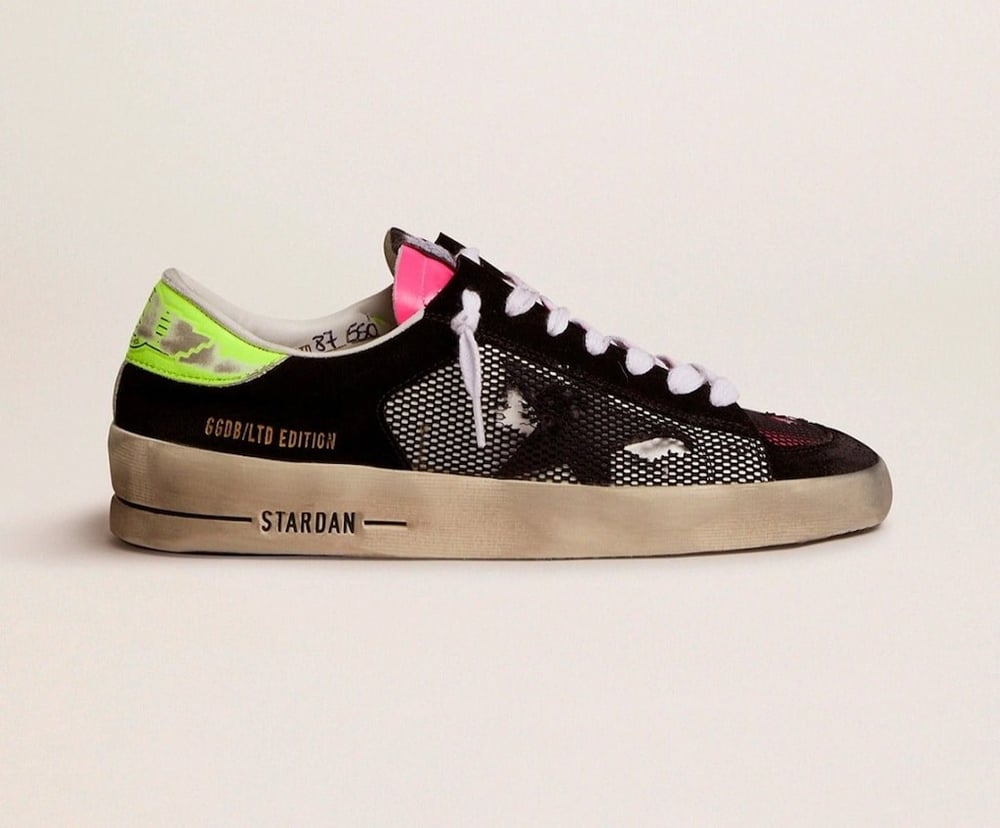 Golden Goose Stardan 'Limited Edition Black Low-Top Casual'