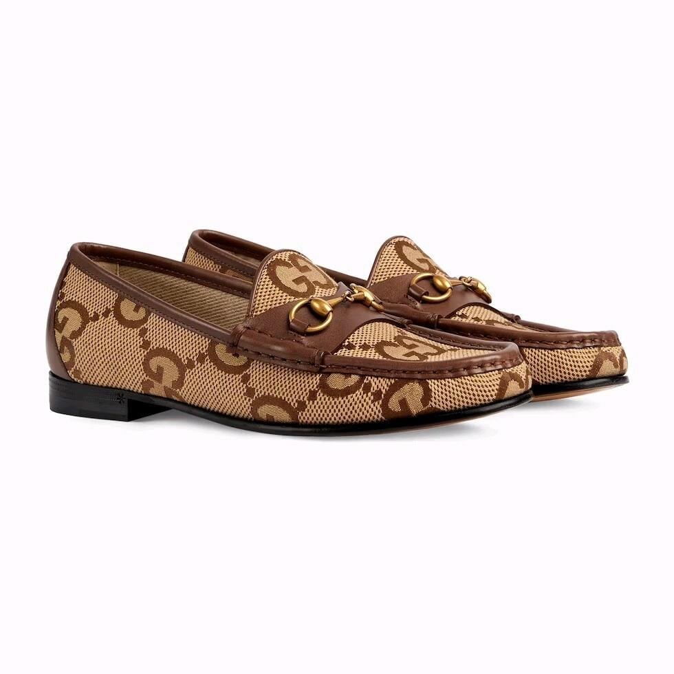 Gucci Horsebit 1953 loafer in camel and ebony
