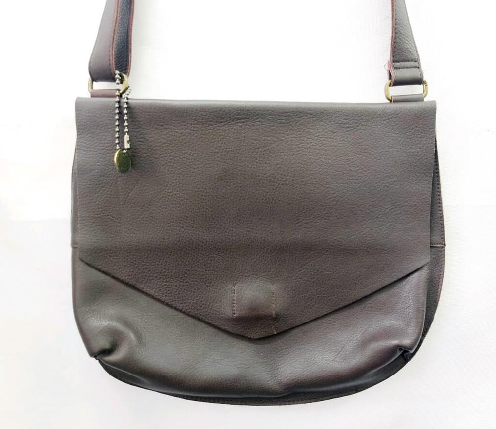 Jhon Varvatos - Kahverengi Deri Tote Bag