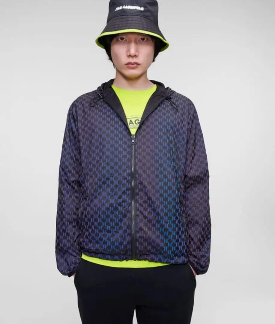 KARL LAGERFELD Rue St Guillaume Revers Anorak Yağmurluk