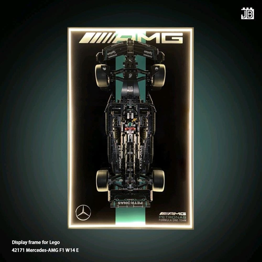 LEGO Mercedes-AMG F1 42171 için Premium Duvar Sergileme Standı 