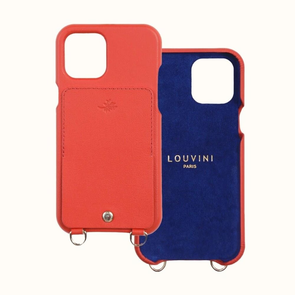Louvini Paris - İPhone 14 Plus Kılıf ve Tutma Bilekliği