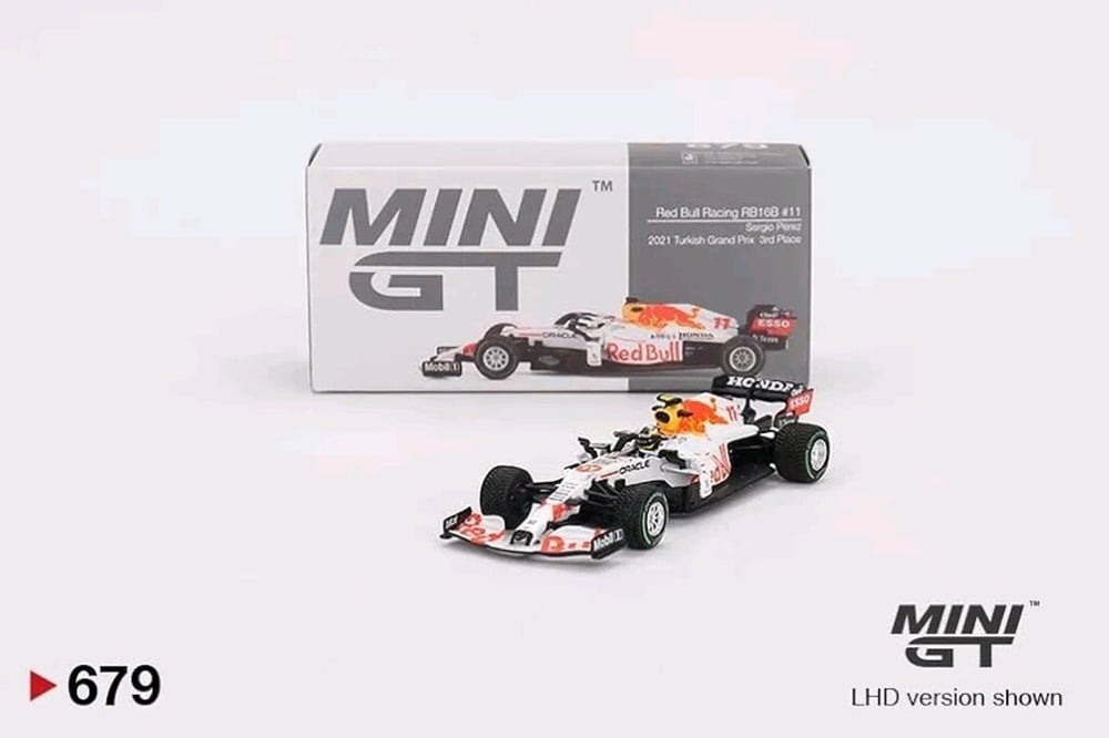 Mini Gt 1/64 Red Bull Racing RB16B Sergio Perez