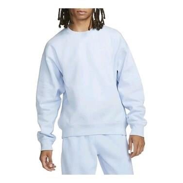 Nike solo swoosh crew neck Sweatshirt - Pastel Blue