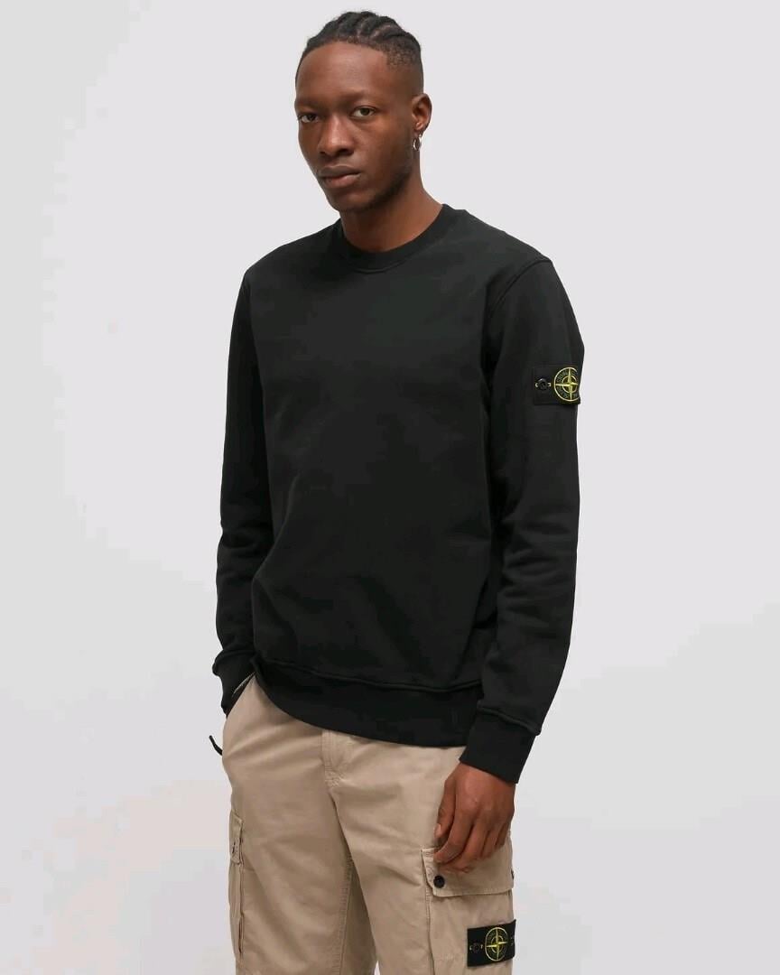 Stone Island Crewneck Cotton Fleece