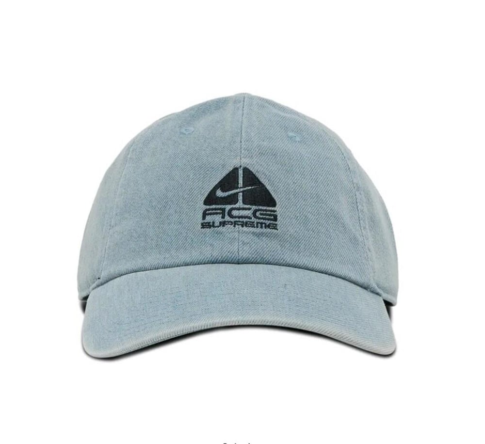 Supreme x Nike ACG Denim 6-Panel 'Washed Blue'