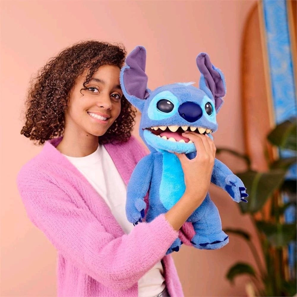 WS DIS-1022 Real FX Disney Stitch 46 cm Elektronik Kukla