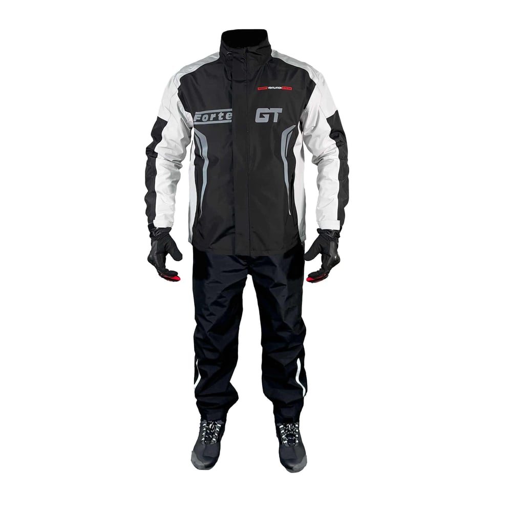 FORTE GT 2001140 Siyah Taş Yağmurluk Takım