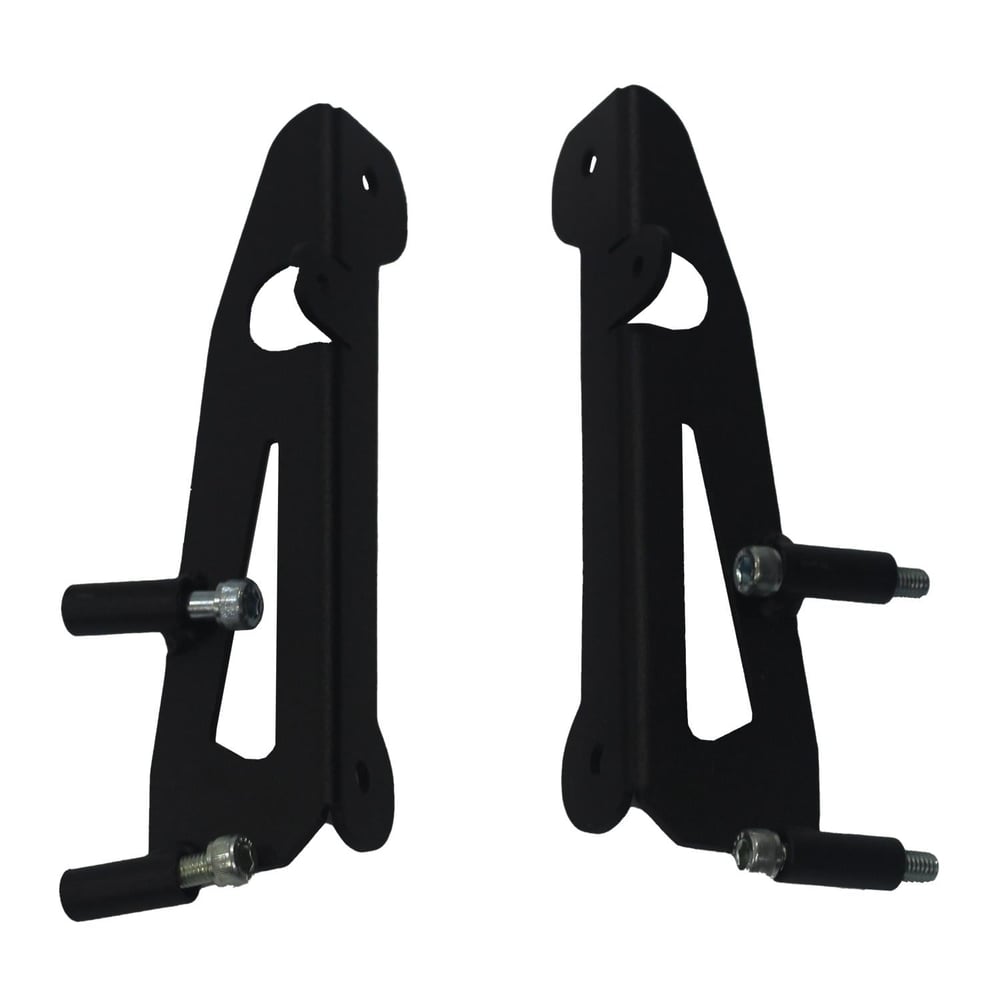 GP Kompozit Honda PCX 125 / 150 2011-2025 Uyumlu Arka Çanta Demiri Siyah
