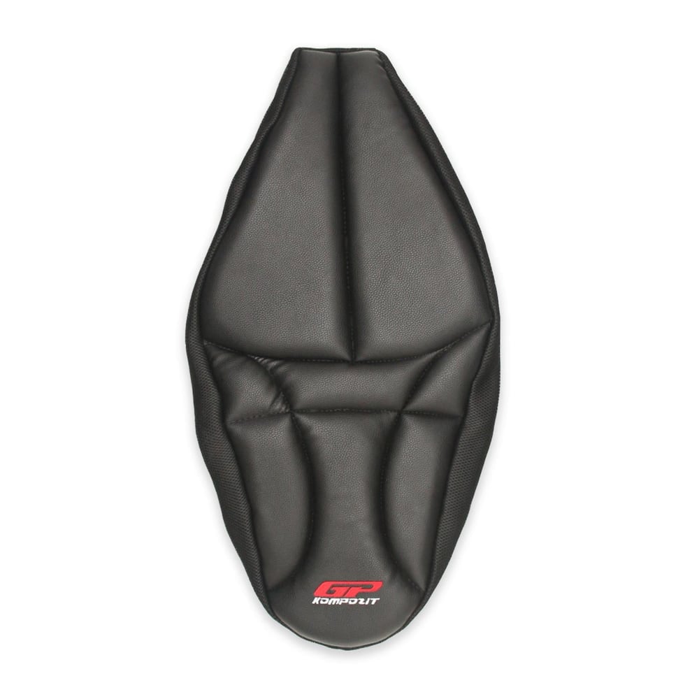 GP Kompozit Honda PCX 125 / 150 2014-2025 Uyumlu Fileli Motosiklet Konfor Sele Kılıfı Siyah