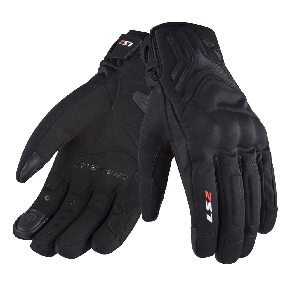 LS2 JET 2 WATERPROOF ELDİVEN SİYAH