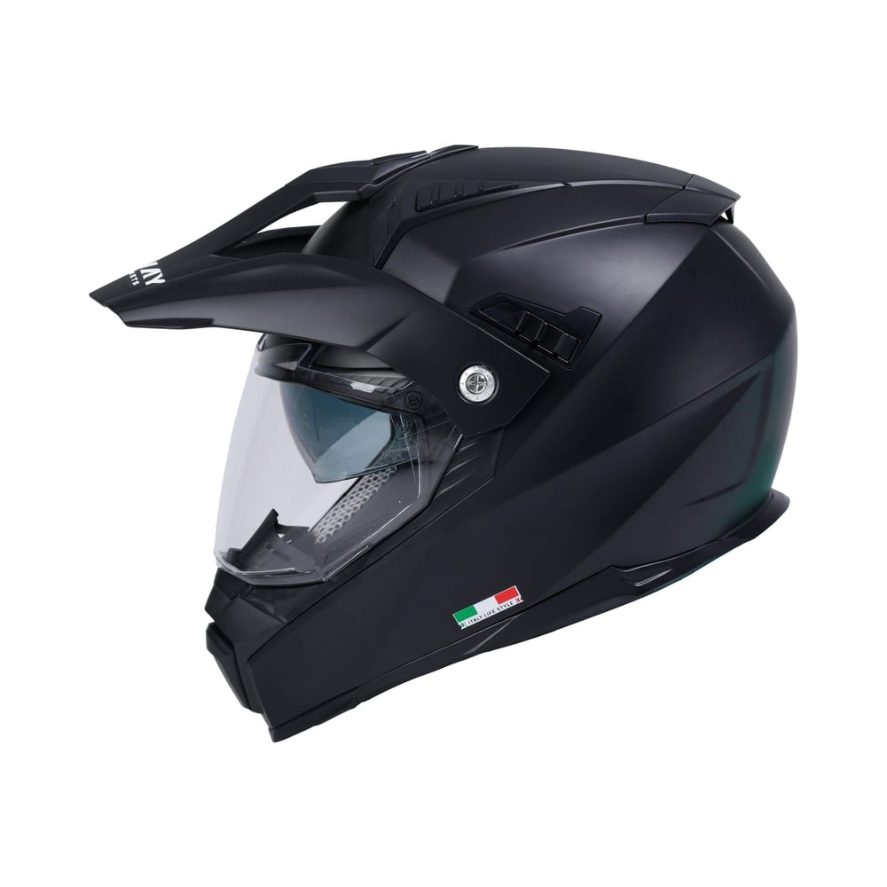 SWAY SW X60 Solid Matt Black Cross Kask