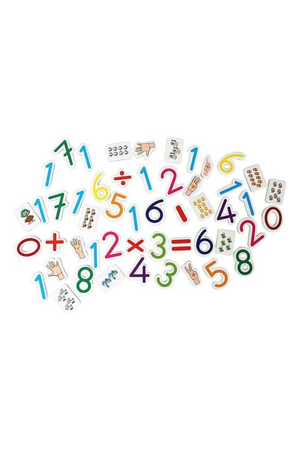 , Manyetik Harfler Ve Sayılar, 2 Li Set, Eğitici Magnet Set