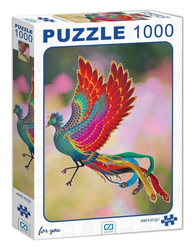 ANKA KUŞU - AFRİKALI KADINLAR 1000 PARÇA PUZZLE 2Lİ SET