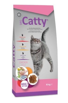Catty Tavuklu Yetişkin Kedi Maması 15 Kg