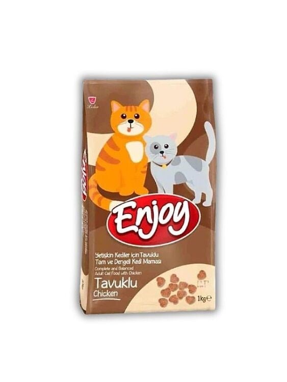 Enjoy Tavuklu Kedi Maması 1 kg