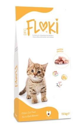 Floki Kitten Tavuklu Yavru Kedi Maması 15 Kg