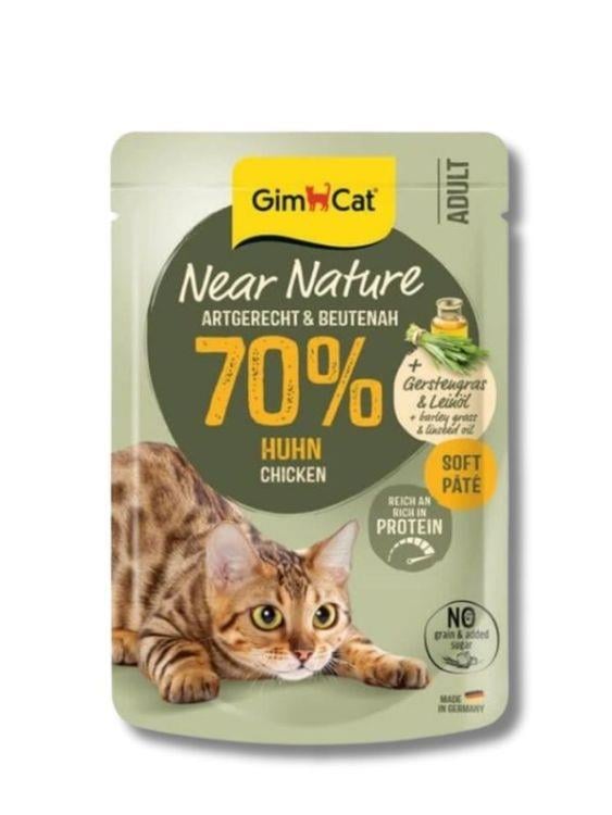 GimCat Near Nature Tavuklu Kedi Pouch Maması 85 Gr