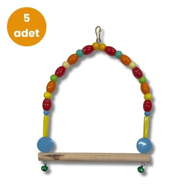 Hobi EF-2 Boncuklu Paraket Salıncağı – 5 Adet