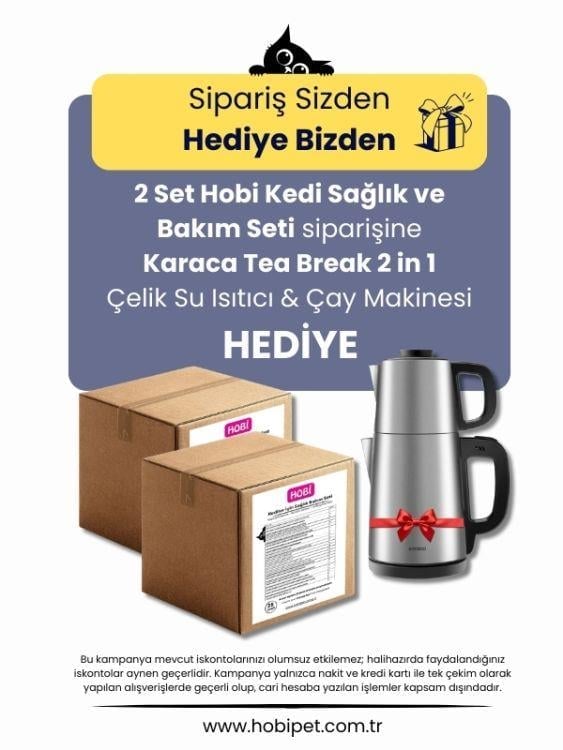 Hobi Kedi Sağlık ve Bakım Seti – 25 Çeşit Esnafa Özel Paket