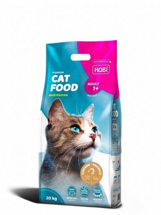 Hobi Tavuklu Yetişkin Kedi Maması 20 kg