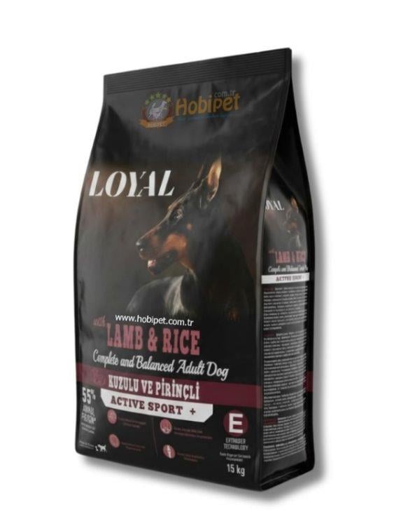 Loyal Active Sport Kuzu Etli ve Pirinçli Yetişkin Köpek Maması 15 Kg