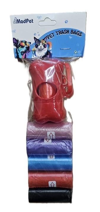 Madpet (240) Taşımalı 5+1 Dışkı Poşeti X 10 Adet