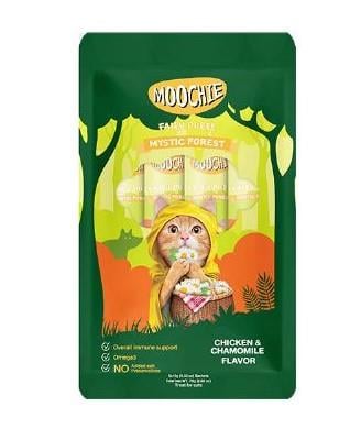 Moochie Tavuk ve Papatya Krema Kedi Ödülü 15 gr x 5 Adet