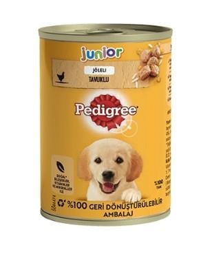 Pedigree Tavuklu Yavru Köpek Konserve 400 Gr X 24 Adet