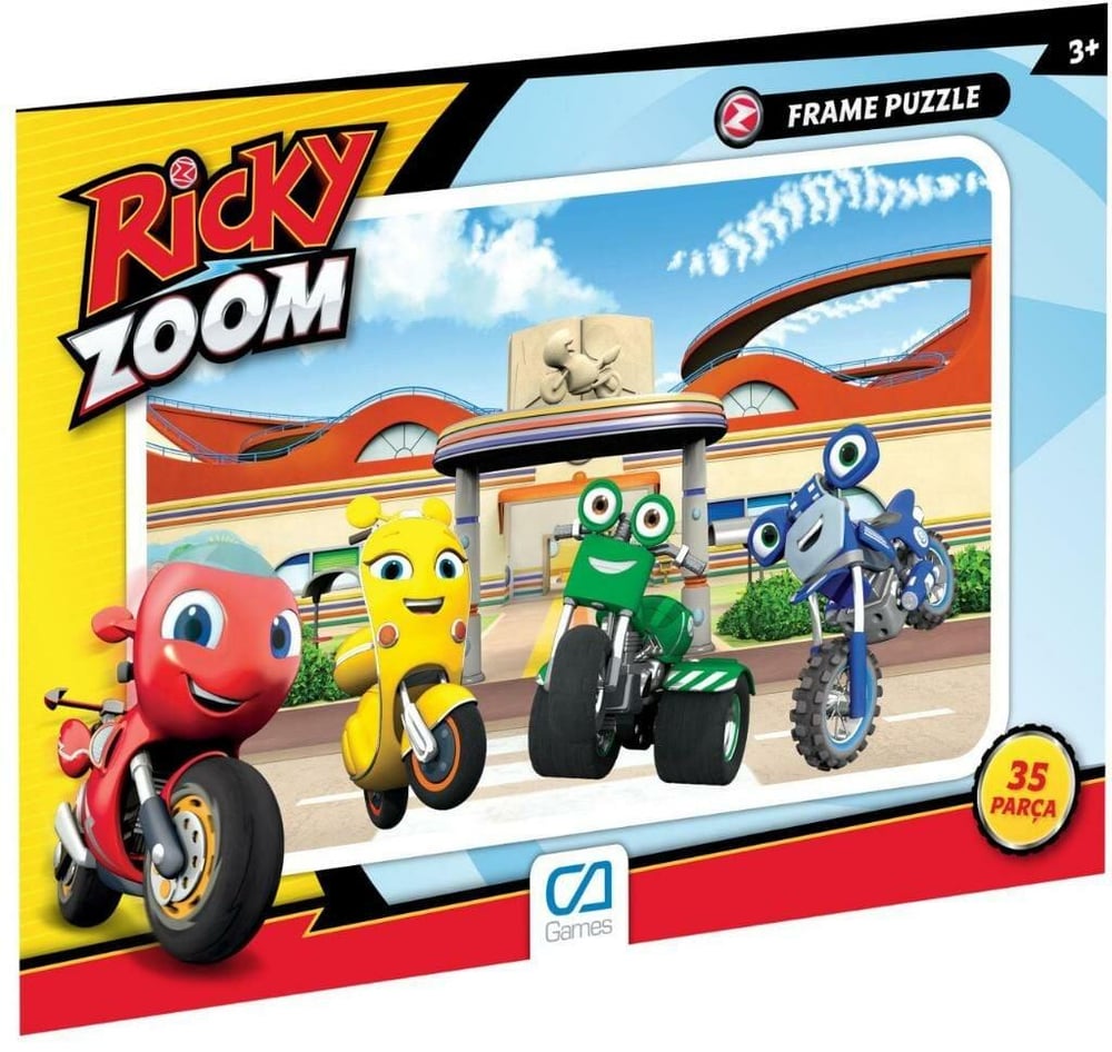 RİCKY ZOOM FRAME PUZZLE 35 PARÇA 2Lİ PUZZLE SETİ