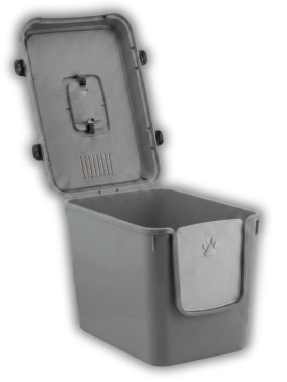 Reflex Care Handor Kapalı Kedi Tuvaleti D. Gri (R-23DG)