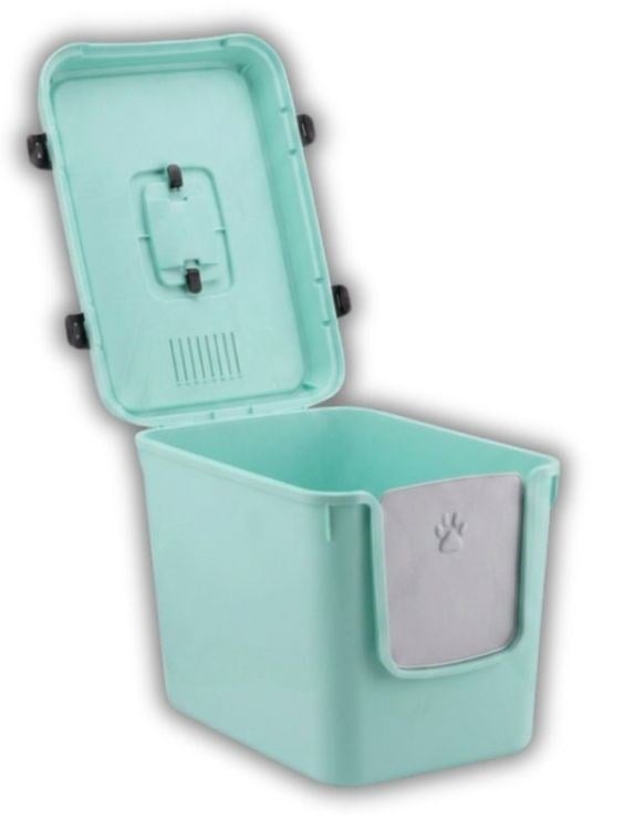 Reflex Care Handor Kapalı Kedi Tuvaleti Yeşil (R-23SY)