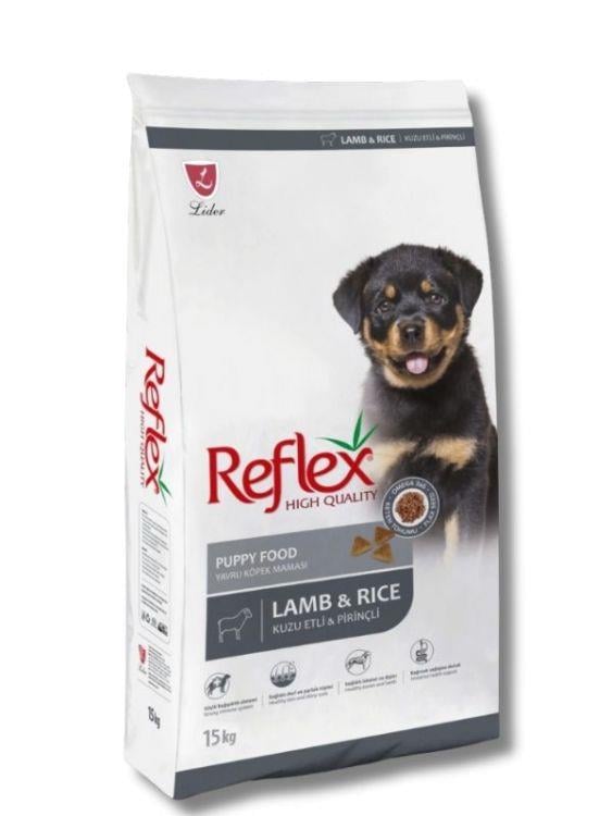 Reflex Kuzu Etli Pirinçli Yavru Köpek Maması 15kg