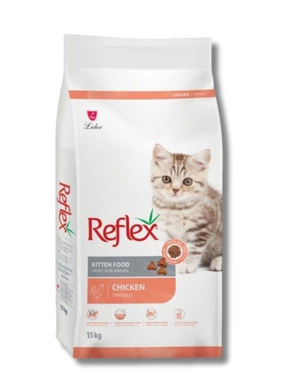 Reflex Tavuklu ve Pirinçli Yavru Kedi Maması 15 kg
